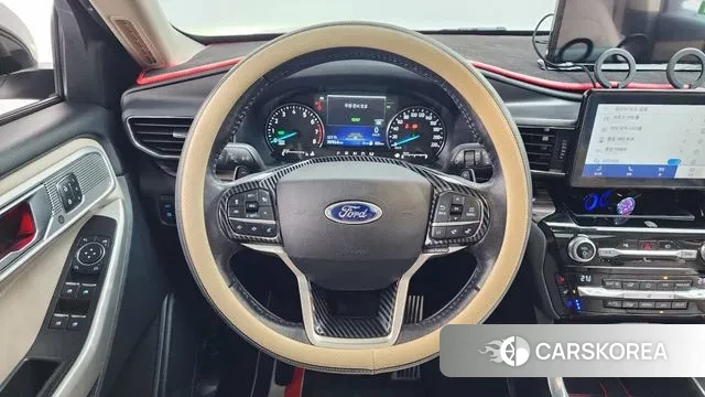 Ford Explorer 6th Generation 2021 Белый из Кореи, фото 4