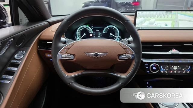 Genesis G80 (RG3) 2022 Черный из Кореи, фото 4