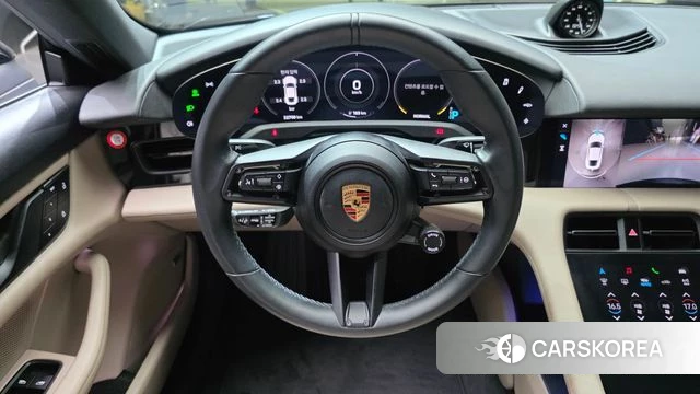 Porsche Taycan 2023 Черный из Кореи, фото 4