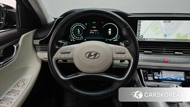 Hyundai The New Grandeur IG Hybrid 2022 Черный из Кореи, фото 4