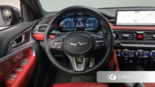 Genesis The New G70 Shooting Brake 2022 Черный из Кореи, фото 4