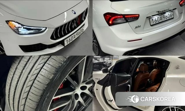 Maserati Ghibli 2018 Белый из Кореи, фото 4