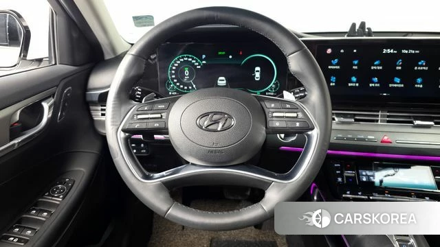 Hyundai The New Grandeur IG Hybrid 2020 Белый из Кореи, фото 4