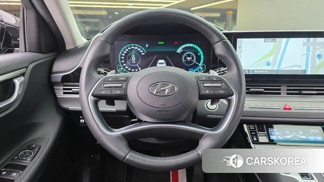 Hyundai The New Grandeur IG Hybrid 2022 Черный из Кореи, фото 4