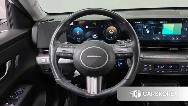 Hyundai Kona Hybrid (SX2) 2023 Белый из Кореи, фото 4