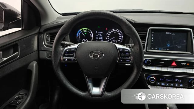 Hyundai Sonata New Rise Hybrid 2018 Серый из Кореи, фото 4