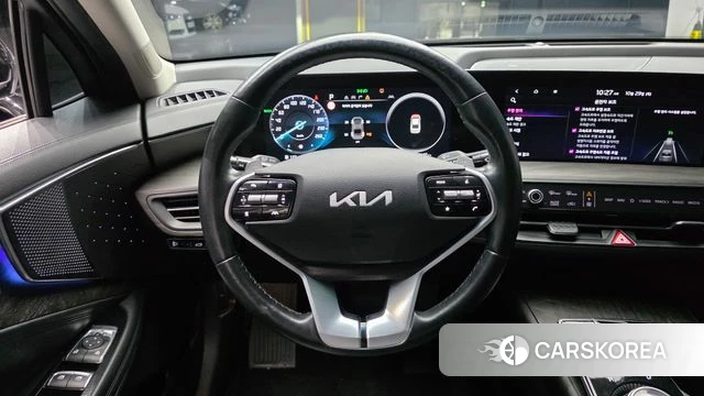 Kia K8 Hybrid 2021 Черный из Кореи, фото 4