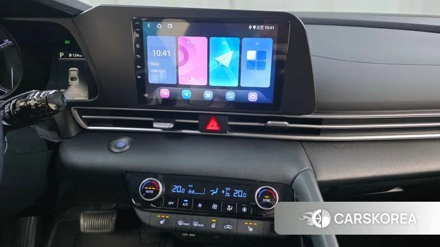 Hyundai Avante Hybrid (CN7) 2023 Белый из Кореи, фото 4