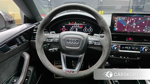 Audi RS5 (F5) 2022 Зеленый из Кореи, фото 4