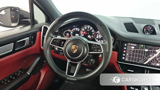 Porsche Cayenne (PO536) 2022 Черный из Кореи, фото 5