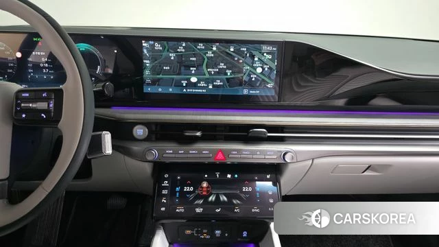 Hyundai Grandeur Hybrid (GN7) 2024 Черный из Кореи, фото 4