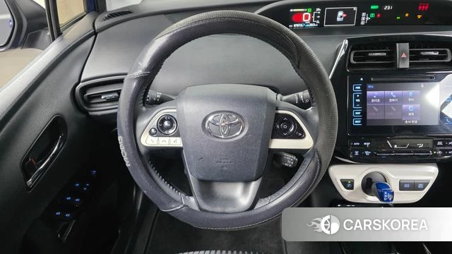 Toyota Prius 4th Generation 2018 Синий из Кореи, фото 4