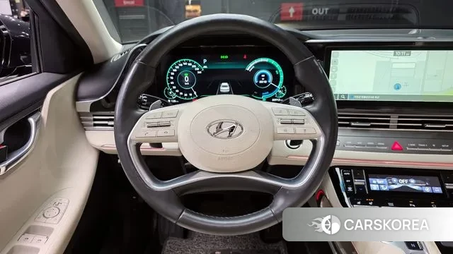 Hyundai The New Grandeur IG Hybrid 2021 Серый из Кореи, фото 4