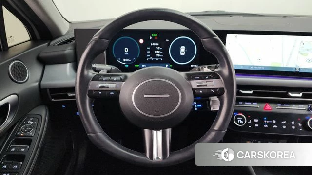 Hyundai Sonata D Edge Hybrid (DN8) 2023 Белый из Кореи, фото 4