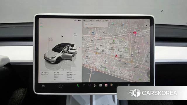 Tesla Model Y 2022 Белый из Кореи, фото 4