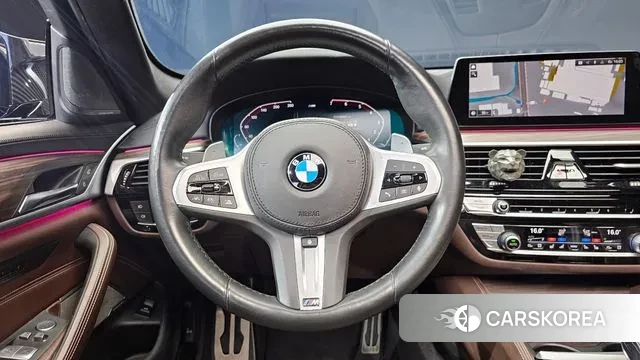 BMW 5 Series (G30) 2020 Синий из Кореи, фото 4