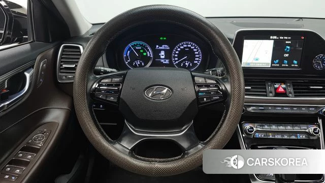 Hyundai Grandeur IG Hybrid 2019 Черный из Кореи, фото 4