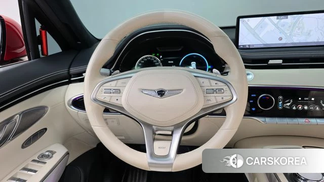 Genesis Electrified GV70 2022 Красный из Кореи, фото 4