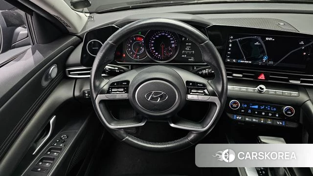 Hyundai Avante (CN7) 2022 Черный из Кореи, фото 4