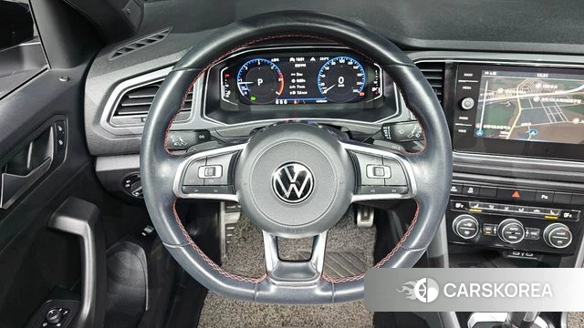 Volkswagen T-Roc 2021 Серебристо-серый из Кореи, фото 4