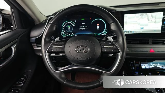 Hyundai The New Grandeur IG Hybrid 2022 Черный из Кореи, фото 4