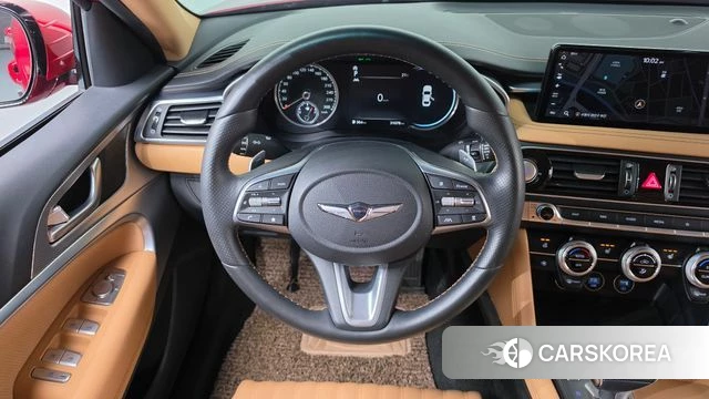 Genesis The New G70 2021 Красный из Кореи, фото 4