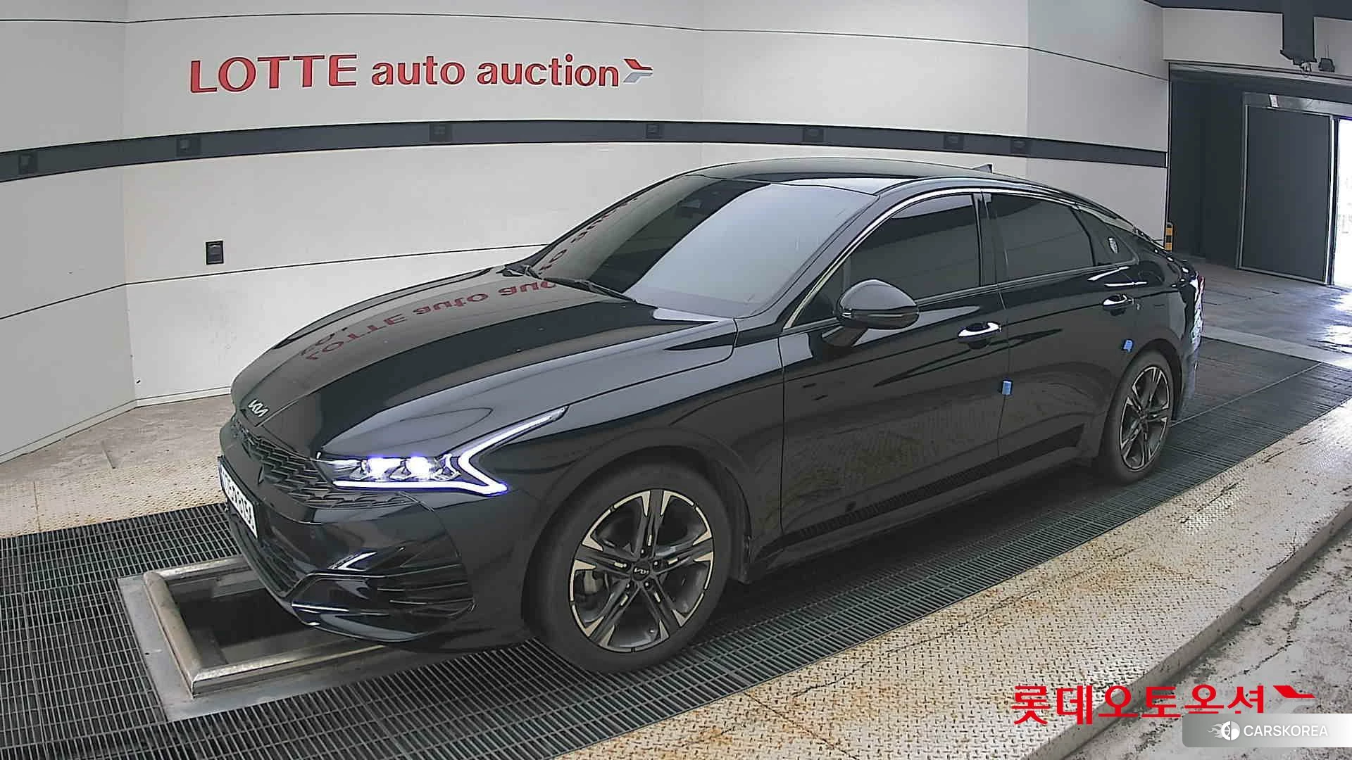 Kia K5 2023 Aurora Black Pearl из Кореи, фото 4