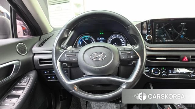 Hyundai Sonata Hybrid (DN8) 2020 Черный из Кореи, фото 4