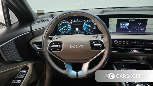 Kia K8 Hybrid 2023 Белый из Кореи, фото 4
