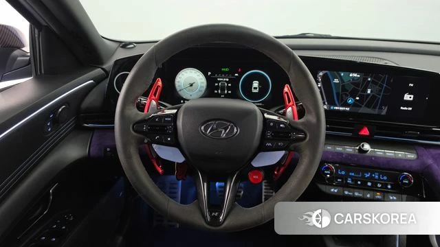 Hyundai Avante (CN7) 2021 Небесно-голубой из Кореи, фото 4