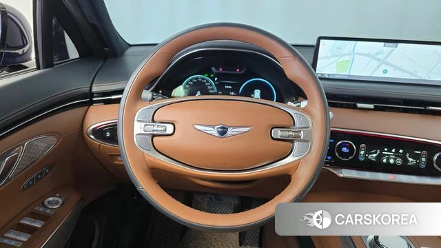 Genesis GV70 2021 Синий из Кореи, фото 4