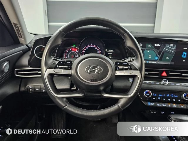 Hyundai Avante (CN7) 2022 Белый из Кореи, фото 4