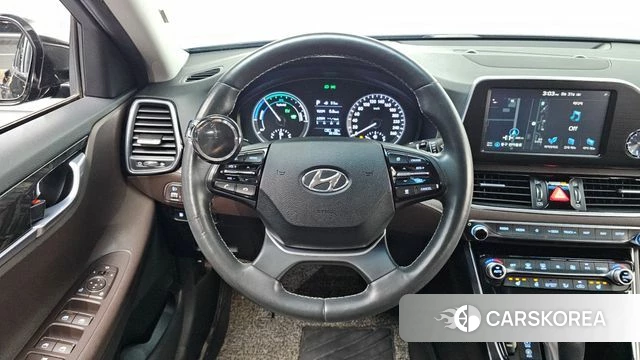 Hyundai Grandeur IG Hybrid 2018 Черный из Кореи, фото 4