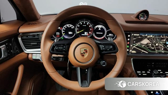 Porsche Panamera (971) 2023 Черный из Кореи, фото 4