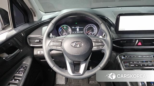 Hyundai The New Santa Fe 2022 Черный из Кореи, фото 4