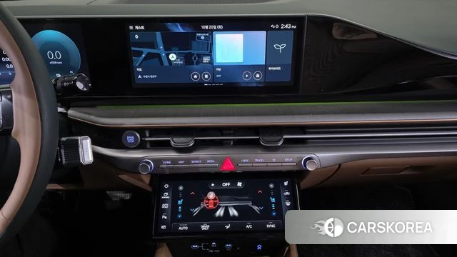 Hyundai Grandeur Hybrid (GN7) 2023 Черный из Кореи, фото 4
