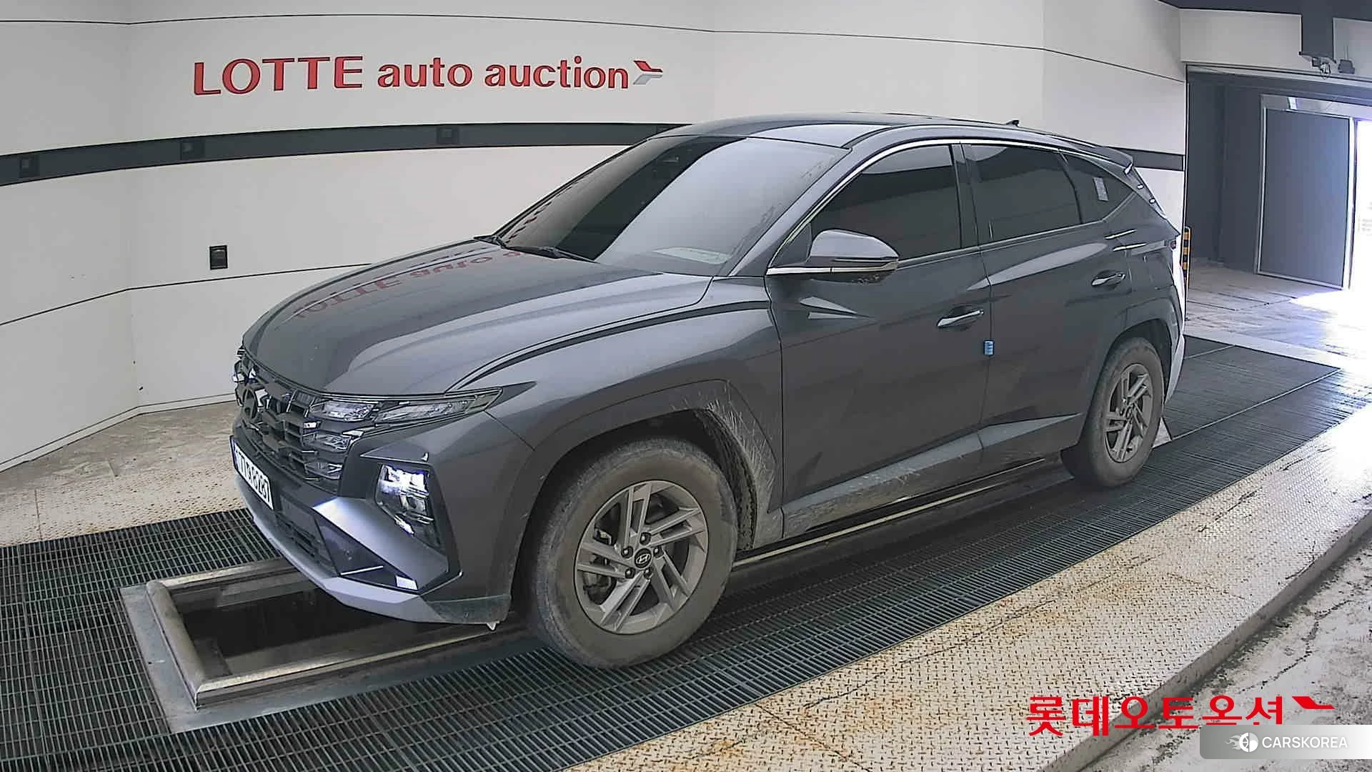 Hyundai Tucson 2024 Titanium Grey Metallic из Кореи, фото 4