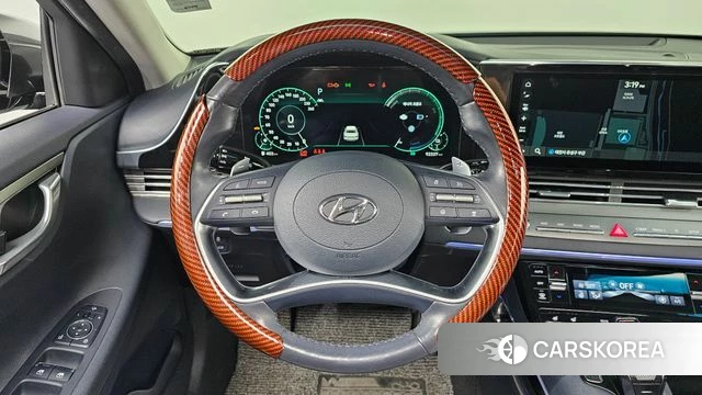 Hyundai The New Grandeur IG Hybrid 2020 Серый из Кореи, фото 4