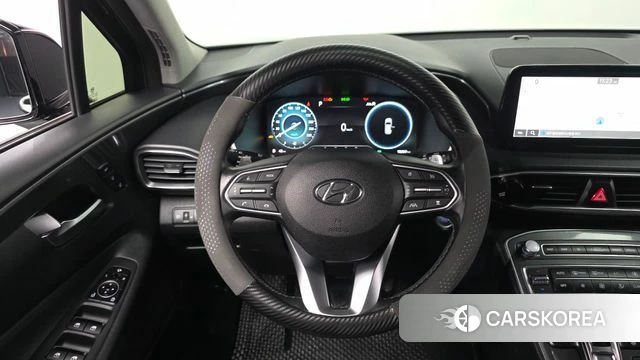 Hyundai The New Santa Fe 2022 Черный из Кореи, фото 4