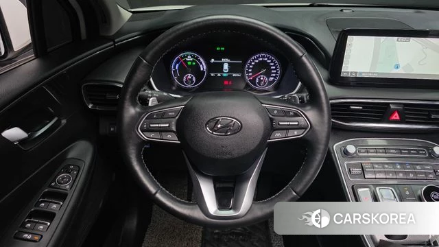 Hyundai The New Santa Fe 2023 Белый из Кореи, фото 4