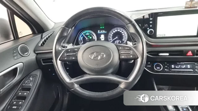 Hyundai Sonata Hybrid (DN8) 2021 Белый из Кореи, фото 4