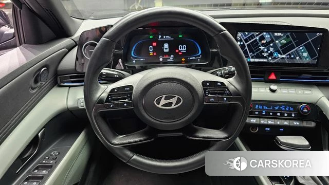Hyundai The New Avante (CN7) 2024 Черный из Кореи, фото 4
