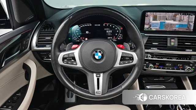 BMW X3M (G01) 2021 Синий из Кореи, фото 4