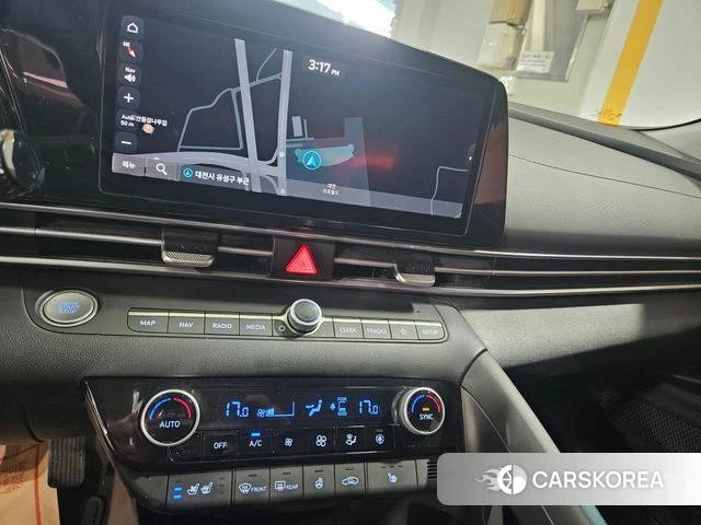 Hyundai Avante (CN7) 2022 Черный из Кореи, фото 4
