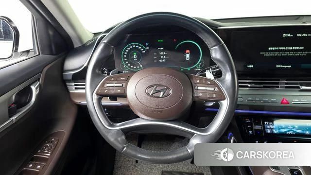 Hyundai The New Grandeur IG Hybrid 2020 Белый из Кореи, фото 4
