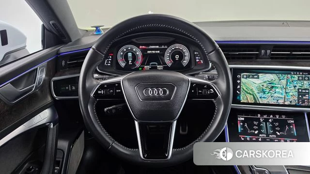 Audi A7 (4K) 2020 Белый из Кореи, фото 4