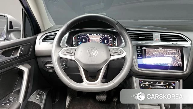 Volkswagen Tiguan Allspace 2022 Синий из Кореи, фото 4