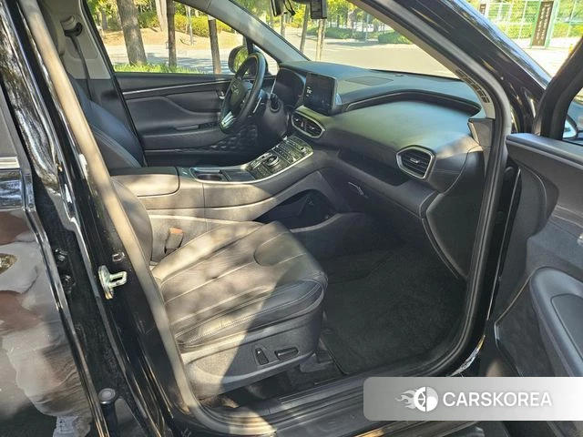 Hyundai The New Santa Fe 2021 Черный из Кореи, фото 4
