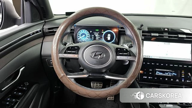 Hyundai Tucson Hybrid (NX4) 2020 Серый из Кореи, фото 4
