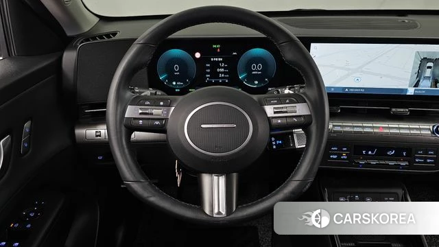 Hyundai Kona Hybrid (SX2) 2023 Белый из Кореи, фото 4